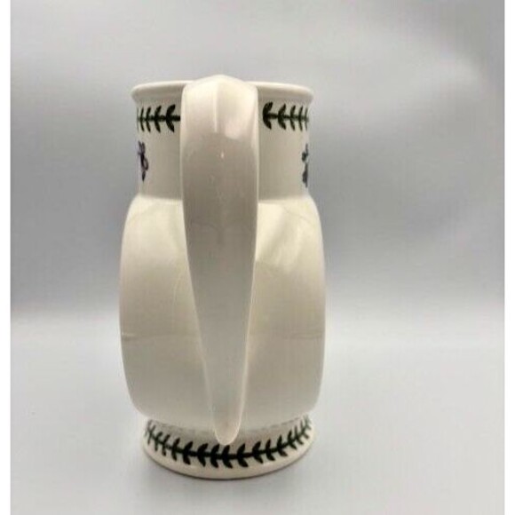 Portmeirion Botanic Garden 7 3/4" Coral Jug Pitcher Sweet William/Pansy England - Picture 2 of 8